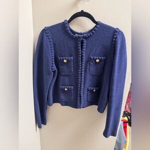 Jcrew navy cardigan S